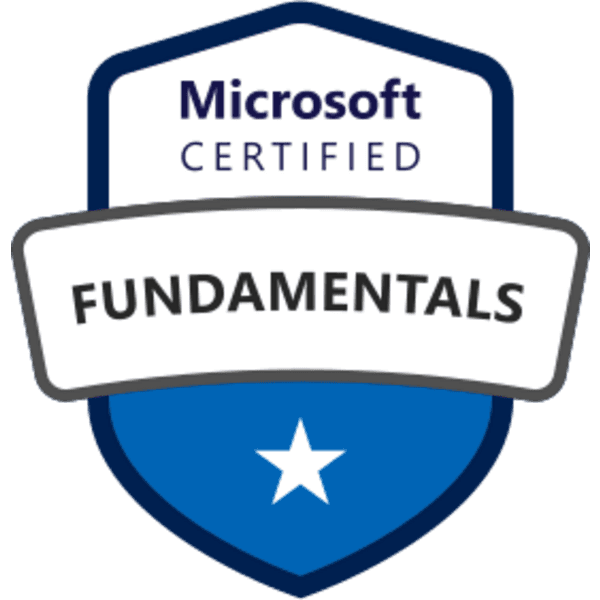 Microsoft Certified: Azure Fundamentals